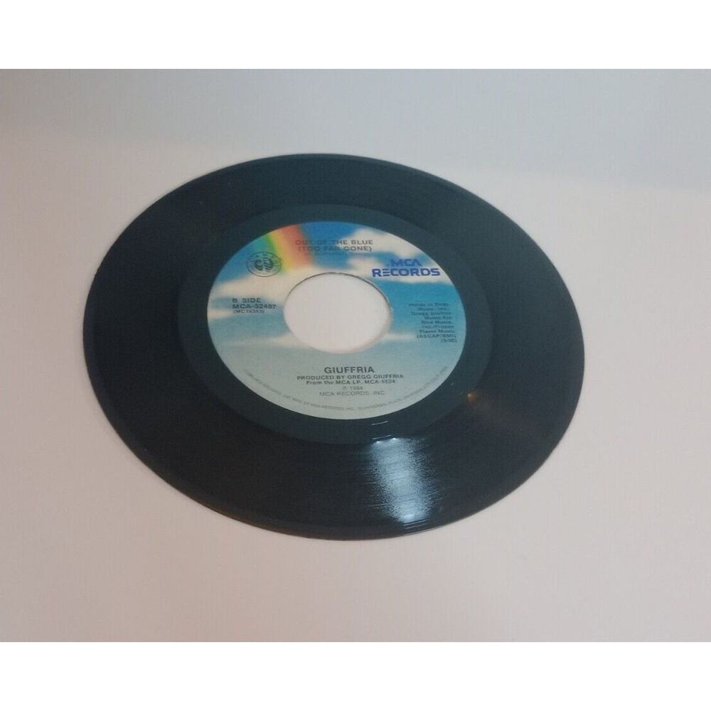 Giuffria - Out Of The Blue - 45rpm Record Tested - No Sleeve